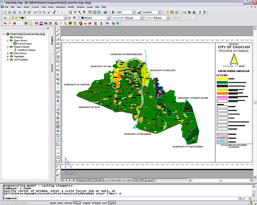 Cauayan City's Existing General Land Use Map.