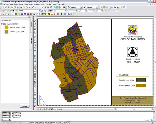 Tacurong City's Soil Map.