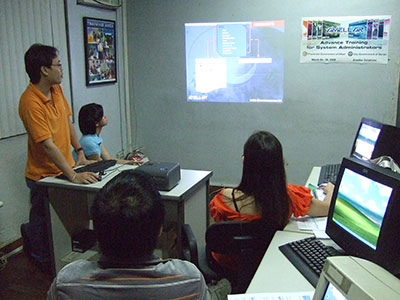 training032009_05 training032009 03 Aklan and Davao Undergo Advanced Training For System Administrators