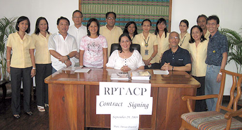A Meeting of Minds in Mati for the RPTACP Contract Signing mati 10292009 3 A Meeting of Minds in Mati for the RPTACP Contract Signing