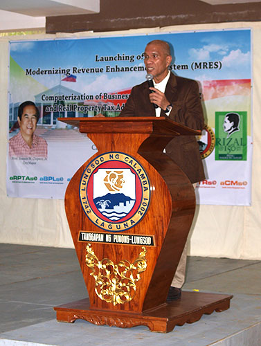 Calamba Embarks on a Computerized Project with Amellar calamba mres launch 04 Calamba Embarks on a Computerized Project with Amellar